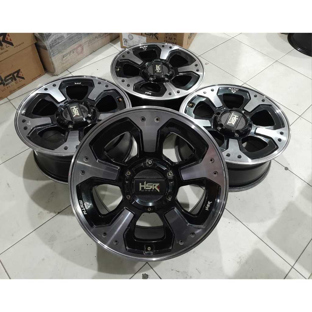 velg mobil bekas HSR Mhyt03 ring 18 cocok untuk pajero fortuner pcd 6x139