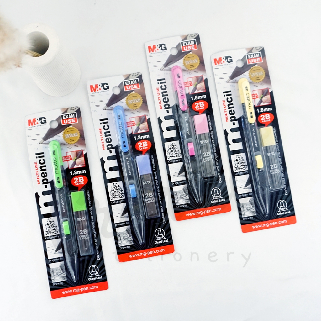 

M&G Pensil Mekanik Exam 2B Set HAMP0173 0.9 X 1.8 MM