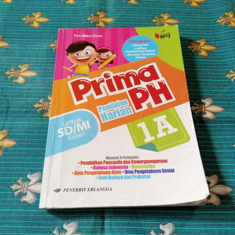 PRIMA PH (PENILAIAN HARIAN) KELAS 1A KURIKULUM 2013 REVISI