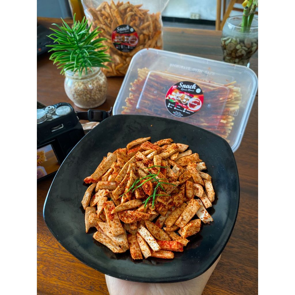 

Makana Ringan Basreng Daun Jeruk kemasan Box 150gram