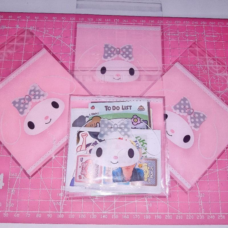 

[READ DESK] PLASTIK OPP MELODY CUTE PACKING ALA SELLCHIN | ISI 10 PCS || Ollastore_only