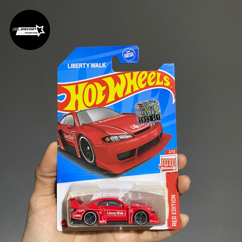 Hotwheels factory sealed S15 Lbwk red edition