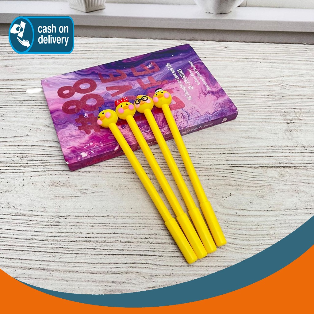 

PULPEN GEL BEBEK KUNING PGK-1441 PEN PENA BOLPEN BOLPOIN LUCU KARAKTER ANAK ALAT TULIS KANTOR SEKOLAH MURAH TERMURAH COD