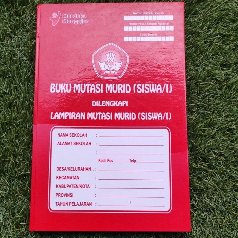 

BUKU MUTASI MURID DILENKAPI LAMPIRAN MUTASI MURID