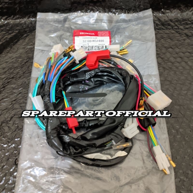 Kabel Body Original KCJ Honda Motor Tiger Old/Tiger 2000