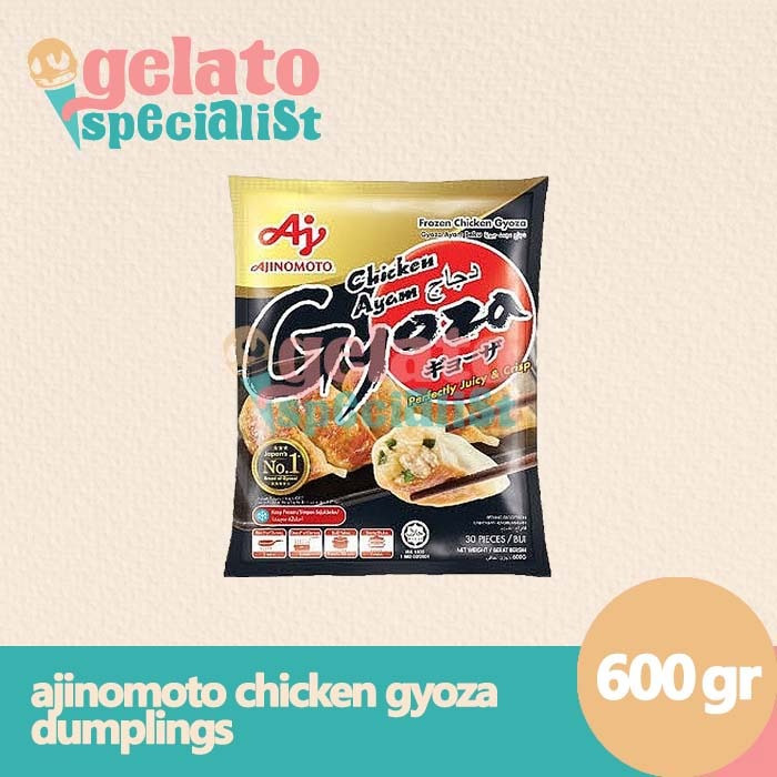 

Ajinomoto Gyoza Chicken Dumpling 600gr