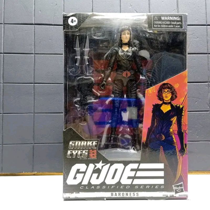 action figure Baroness gi joe movie snake eyes by hasbro tinggi sekitar 6 inch artikulasi CWUrtpHJAS