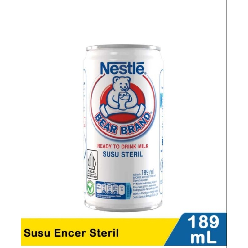 

Susu Bear Brand 189 ml