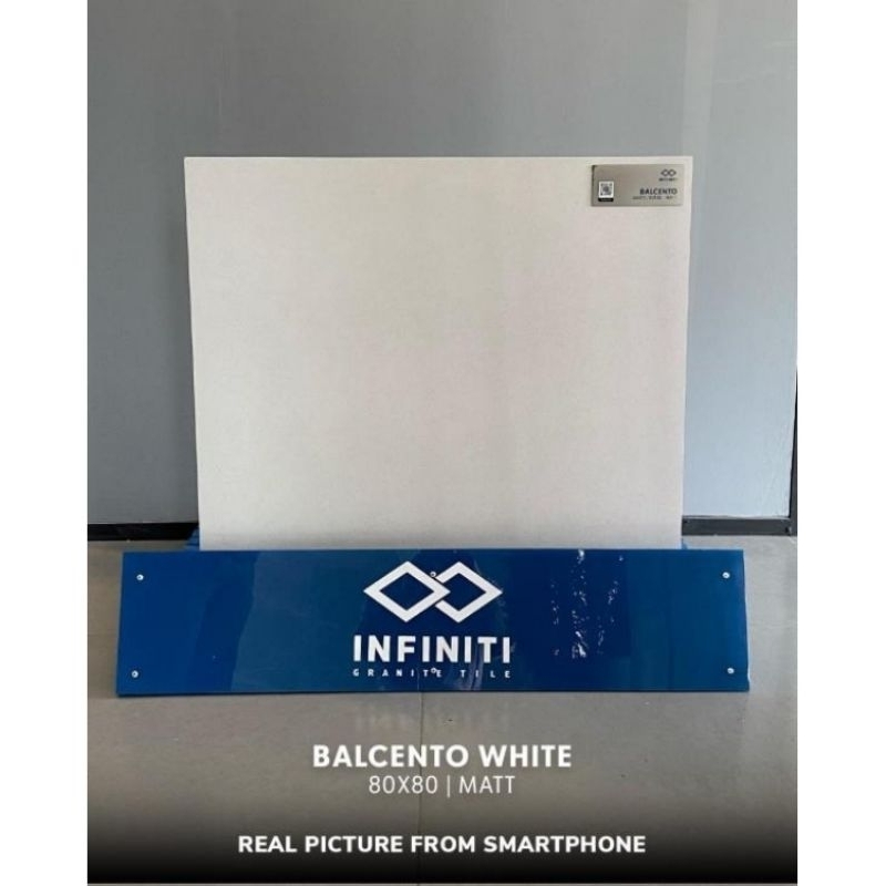 Granit Infiniti Balcento White 80x80 Matt