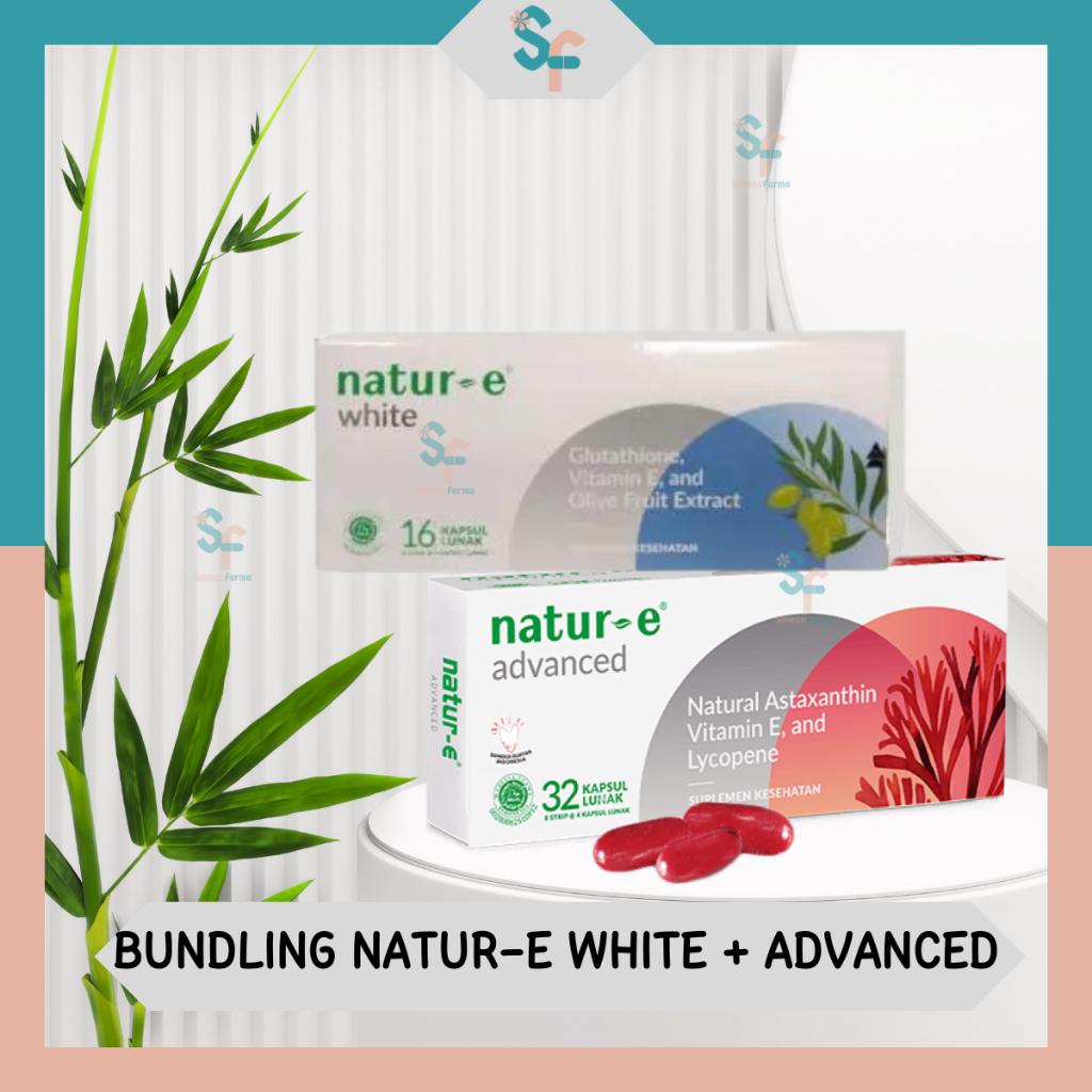 [Bundle] Natur-E White dan Natur-e Advanced Soft Capsule