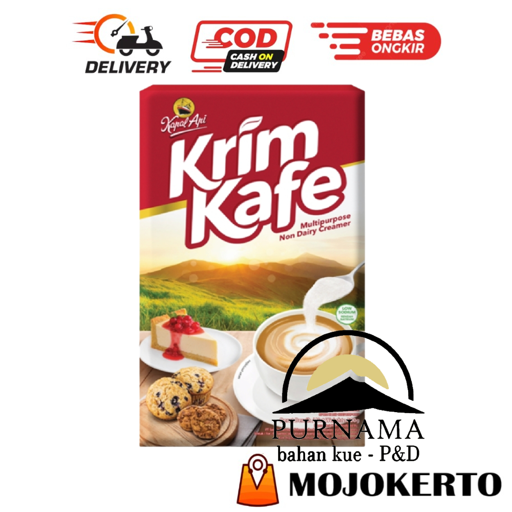 

KAPAL API KRIM KAFE 500GR CREAMER KRIMER CREMER KREM NON DAIRY SUSU KOPI PUTIH BUBUK POWDER HALAL