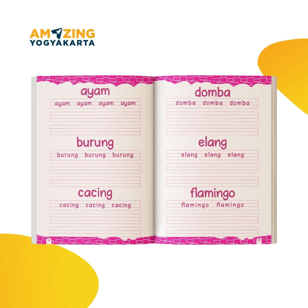 AMAZING - Aku Pintar Menulis Rapi - BUKU BELAJAR MENULIS - ATJ