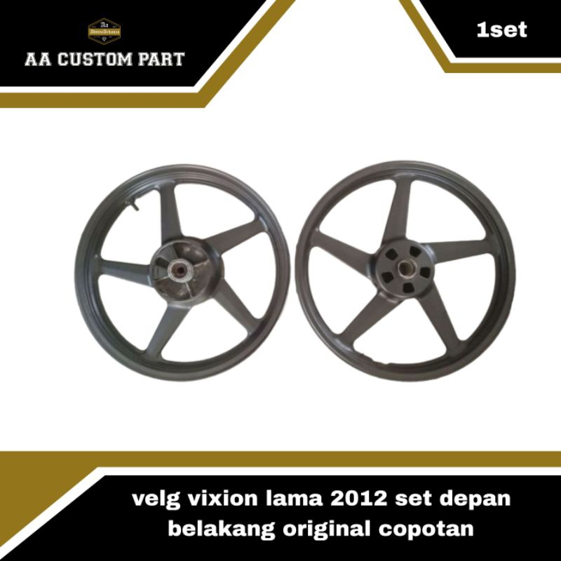 velg vixion old 2012 original copotan