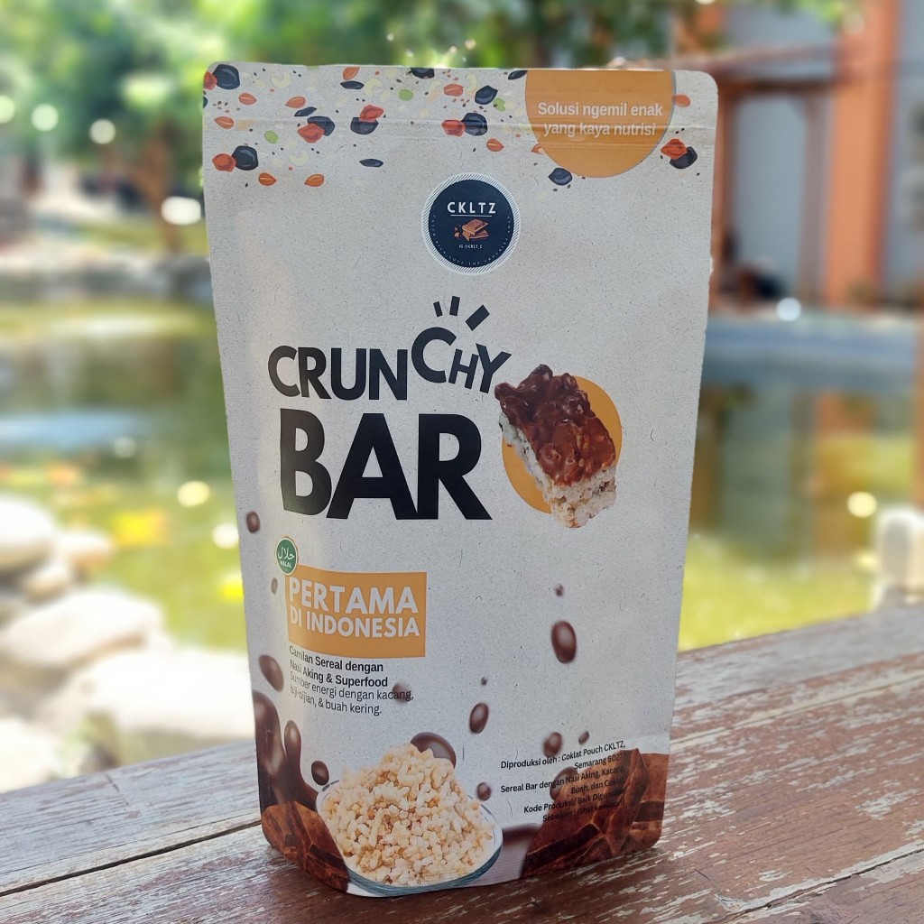 

CKLTZ - Crunchy Bar Snack Sereal dengan Nasi Aking