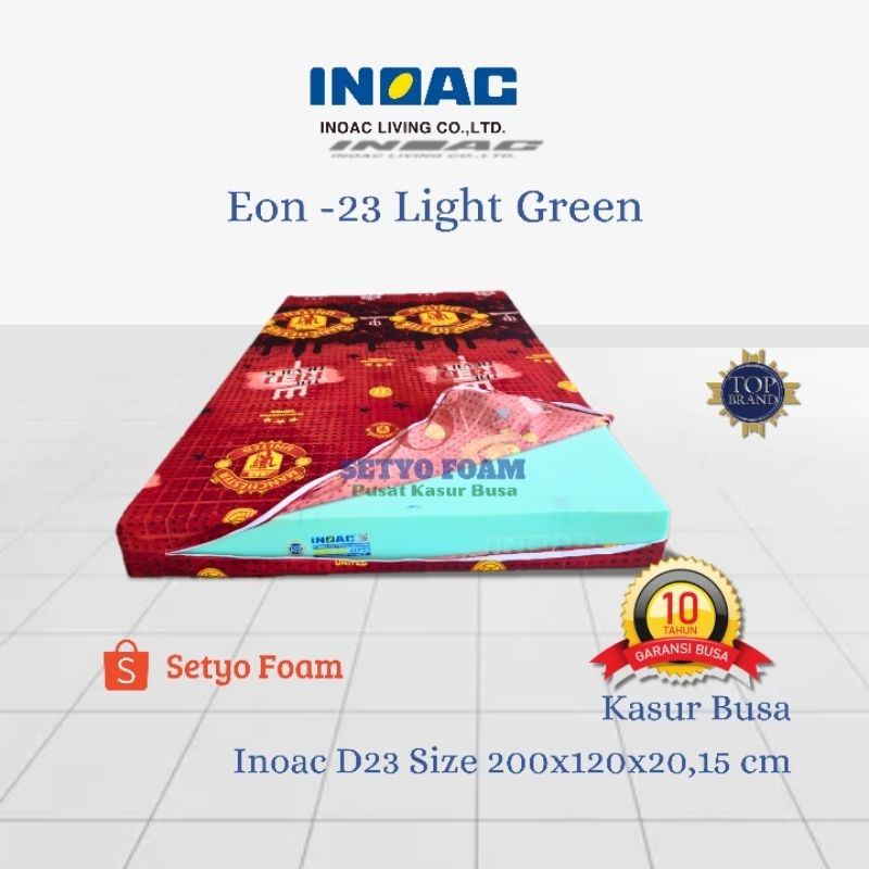Kasur Busa INOAC D23 Ukuran 200x120 T.20 dan T.15 cm EON LG Garansi 10 Tahun