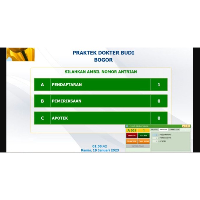 Promo software antrian loket