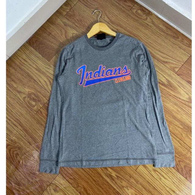 KAOS LONGSLEEVE MLB INDIANS SECOND