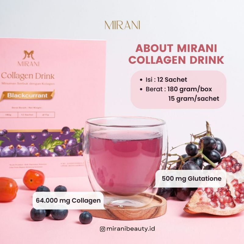 

Collagendrink Blackcurrant minuman berserat tinggi berguna untuk menjaga kesehatan
