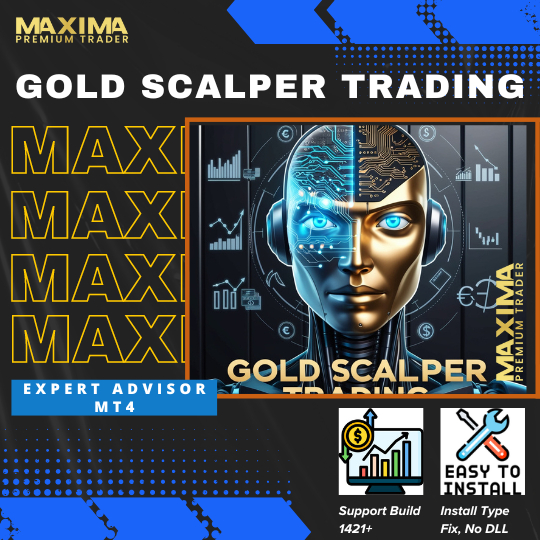 EA Robot Gold Scalper Trading MT4 v1.2 - NODLL