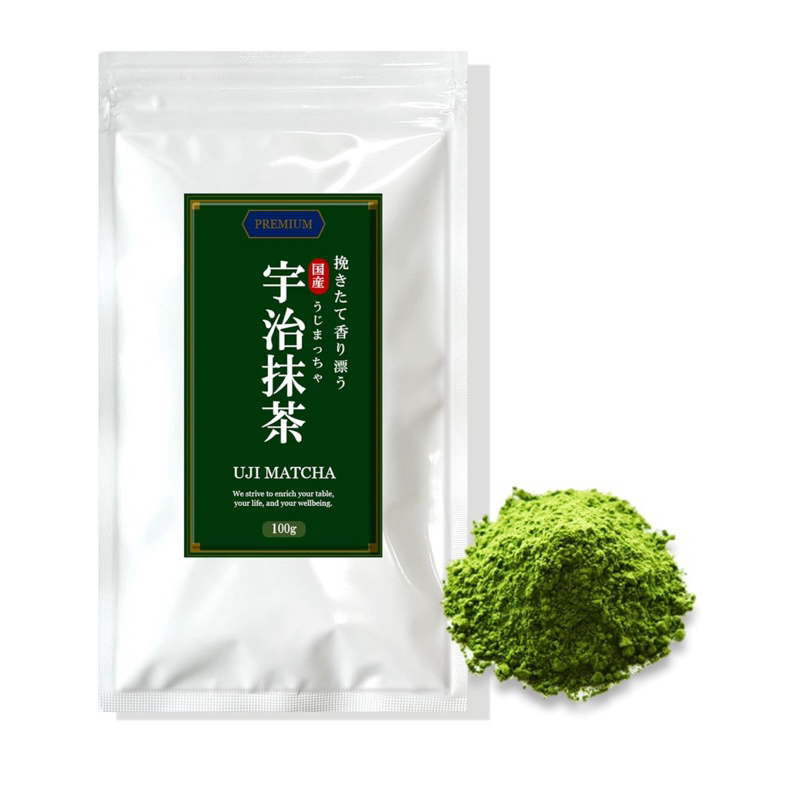 

ready stock! UJI MATCHA Matcha Powder, 3.5 oz (100 g), Dark Color/Freshly Grinded, 100% Japanese Uji Matcha macha jepang