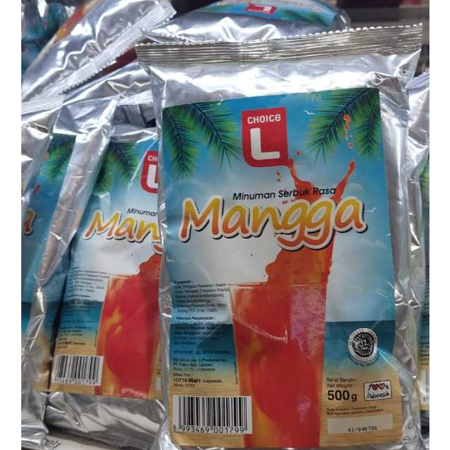 

Choice L Minuman Serbuk Rasa Mangga 500 gr