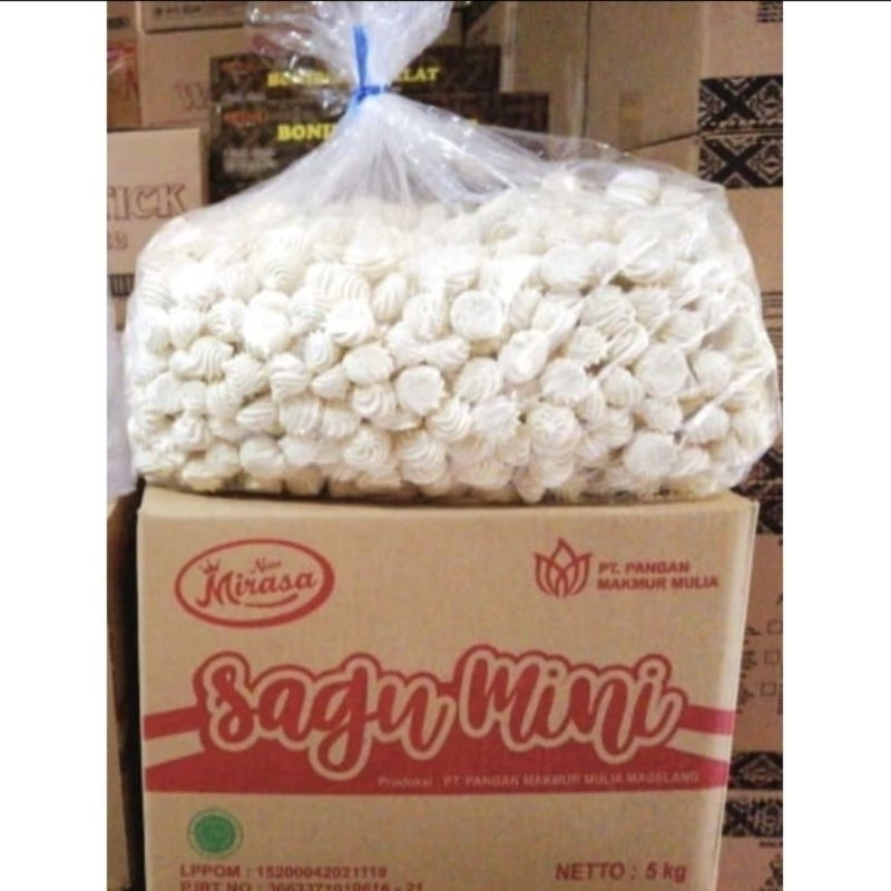 

KUE SAGU MINI SUSU 500g-1kg FREE POPCORN