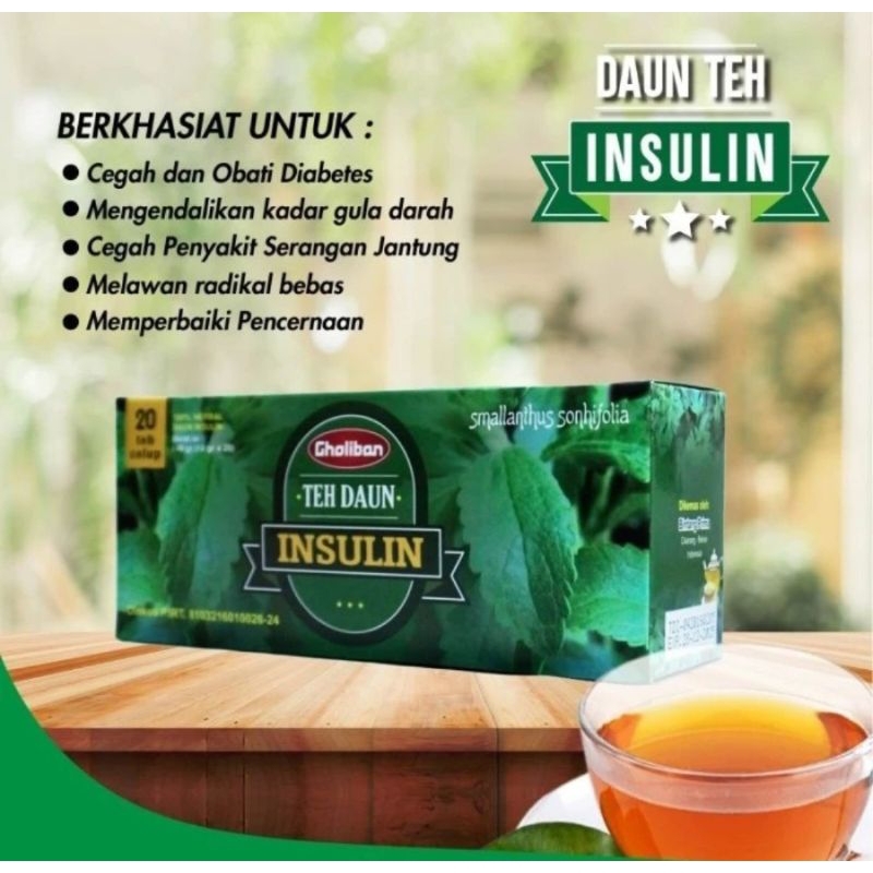 

TEH CELUP DAUN INSULIN GHOLIBAN