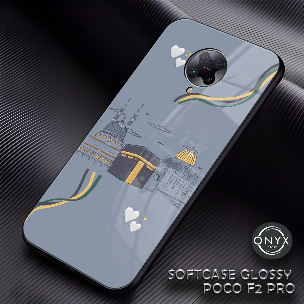 (AA13) Softcase Glossy POCO F2 PRO | Kesing Hp Xiaomi | Case Premium Motif Islamic