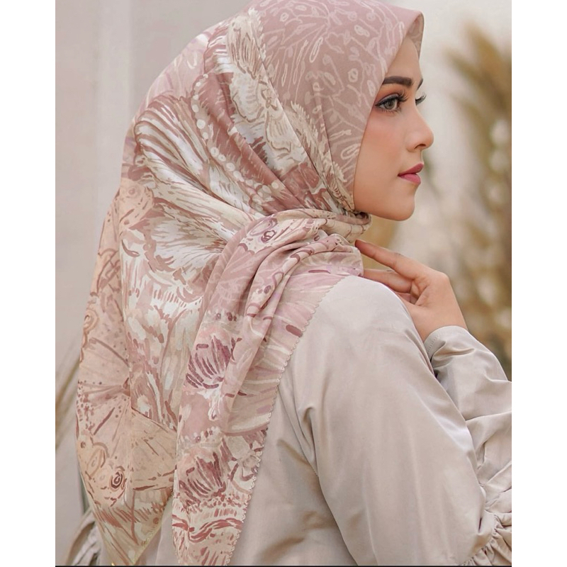 Buttonscarves Farsha series Misty Rose
