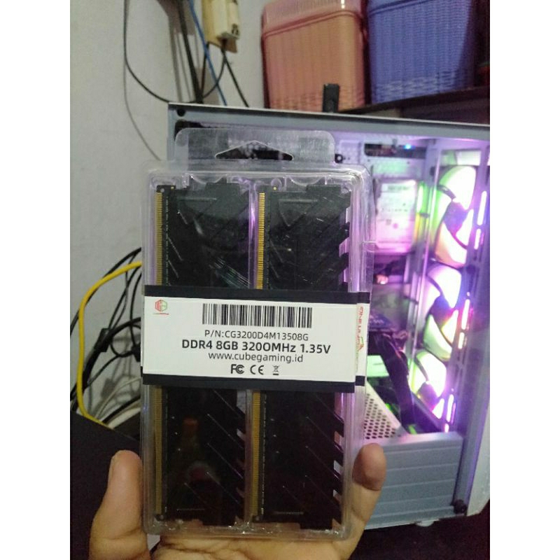 RAM 16GB DDR4 CUBE GAMING 3200mhz 2x8gb