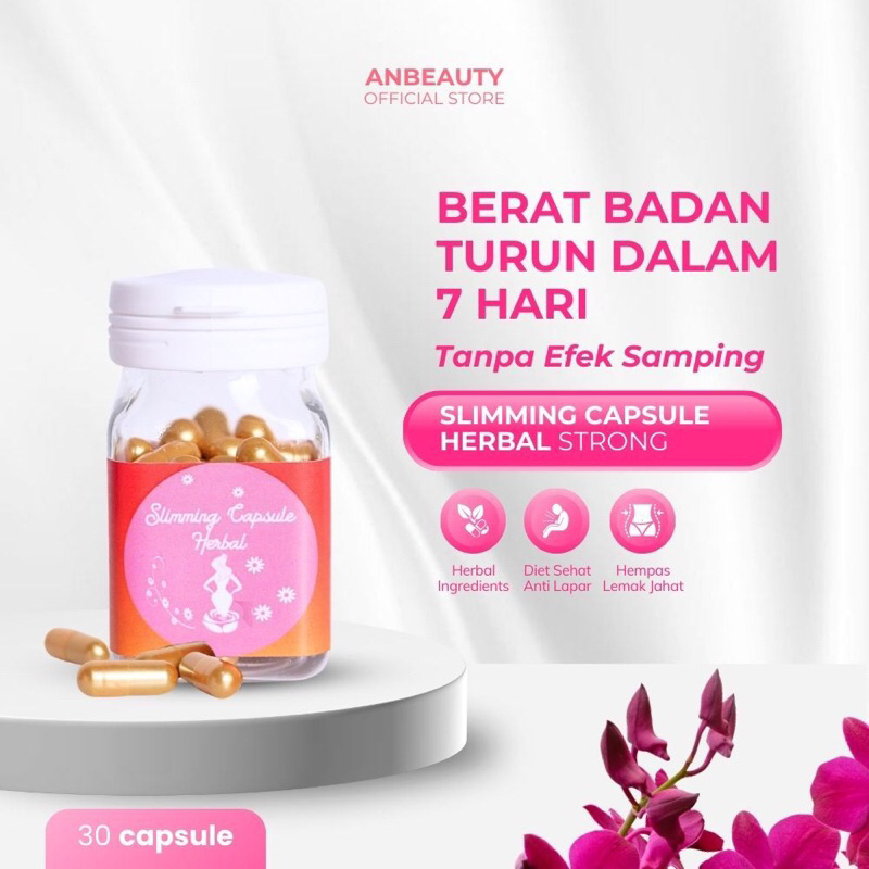 Slimming Capsule Herbal STRONG, isi 30 kapsul