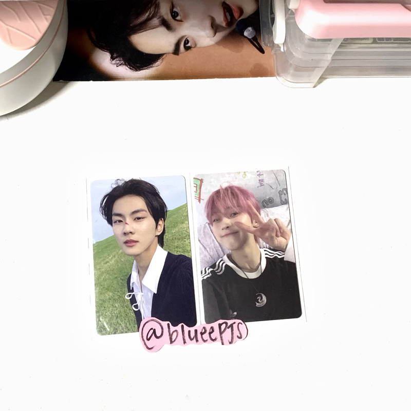 wts want to sell photocard enhypen ina  𐙚  jungwon ums d:a + sunoo ld pws d:d
