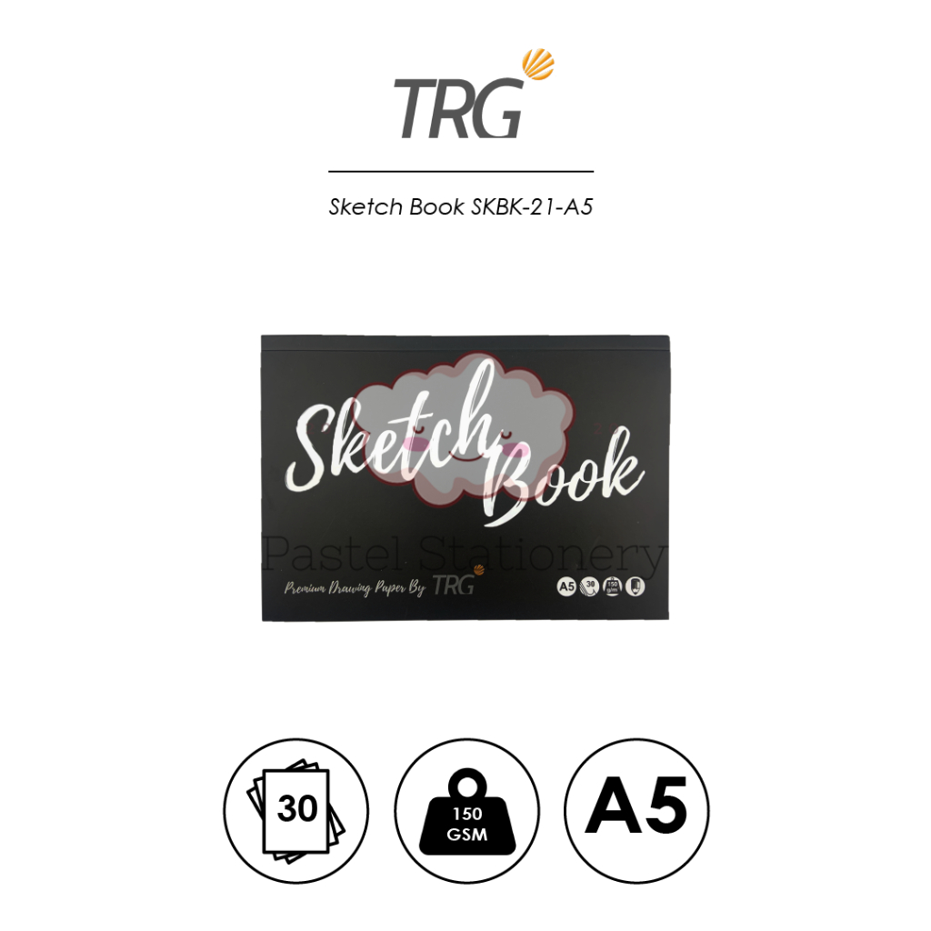 

TRG Sketchbook Sketch Drawing Book A5 150gsm SKBK-21-A5 - Kertas Buku Gambar & Sketsa 150 gsm TRG