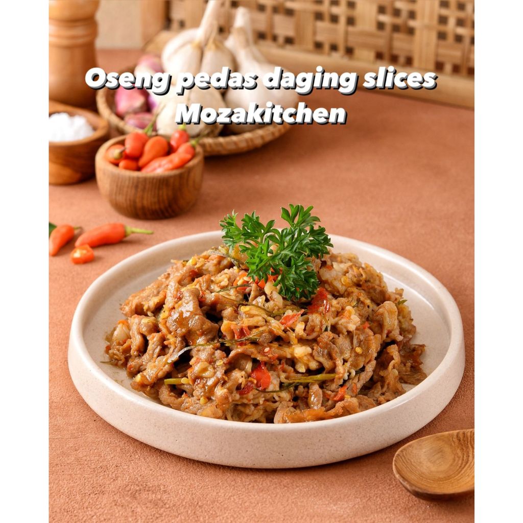 

Oseng pedas daging slices