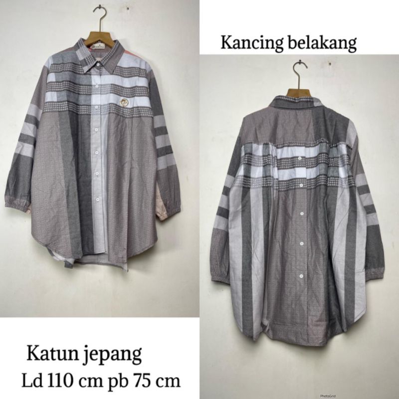 baju atasan wanita bahan katun jepang adem premium