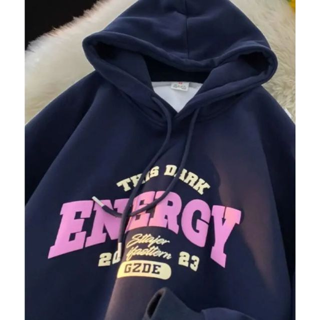 HOODIE FLEECE KOREAN STYLE / HODIE / SWEATSHIRT HOODIE ENERGY HOODIE KOREA/ KOREAN STYLE PRIA WANITA