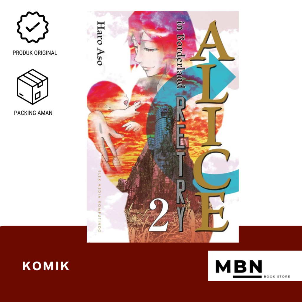 KOMIK ALICE IN BORDERLAND RETRY - ASO HARO