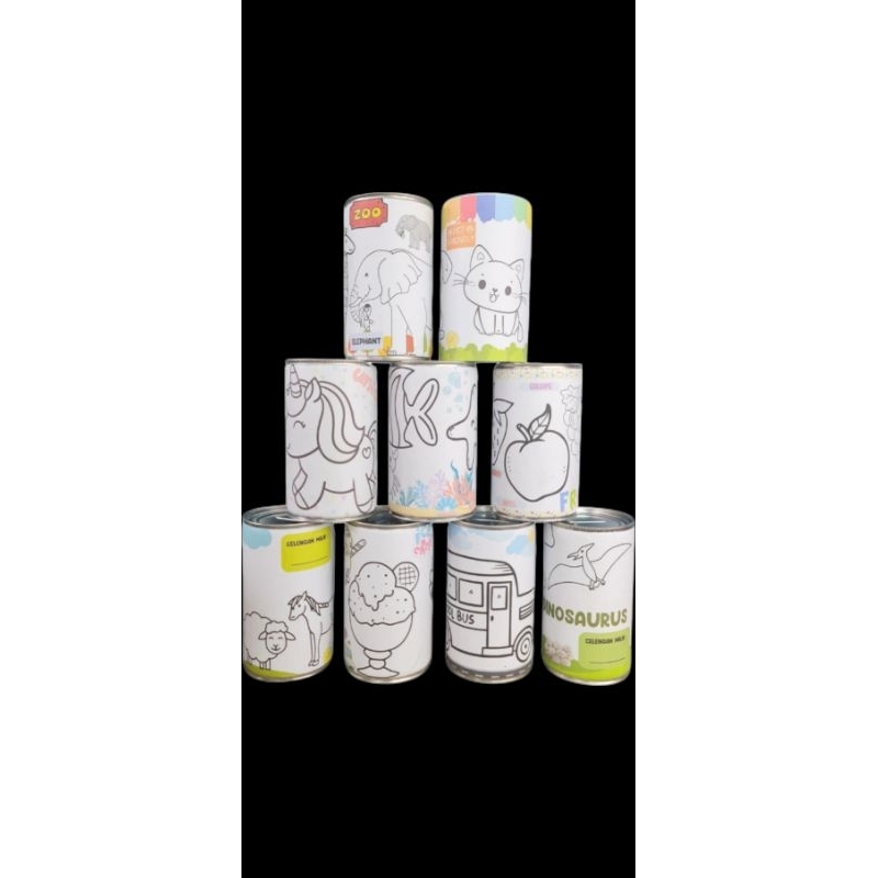 Celengan Lukis Souvenir Ulang Tahun Anak