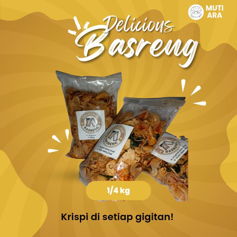 

Delicious Basreng Bulat Keripik Basreng Pedas Daun Jeruk 250gram