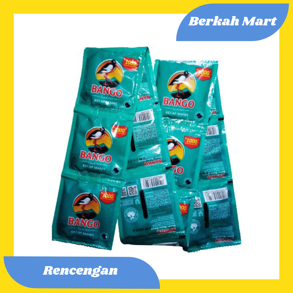 

BANGO KECAP MANIS RENCENGAN (ISI 12 PCS)