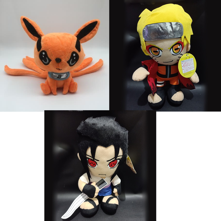 Boneka plushie kyuubi kurama anime naruto sasuke