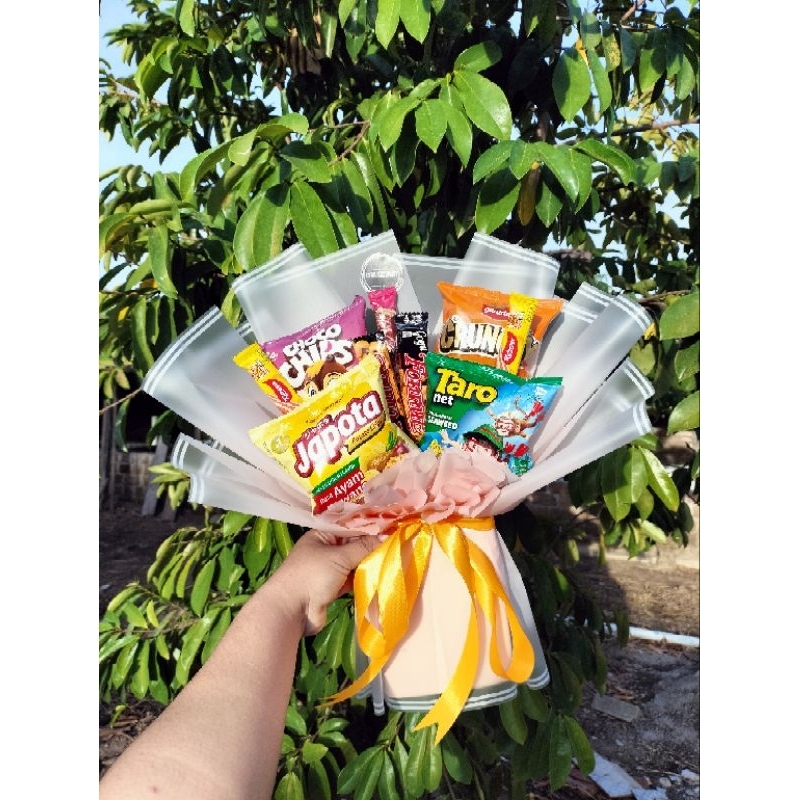 

buket jajan/buket snack/buket wisuda