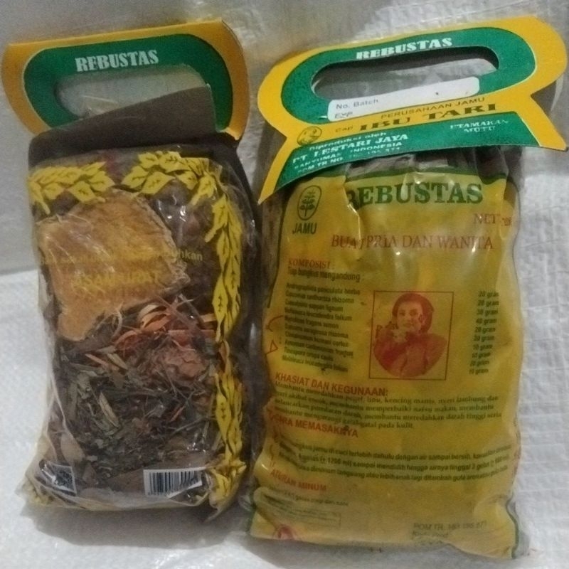 

Godok Racikan Rebustas cap Ibu Tari 200gram