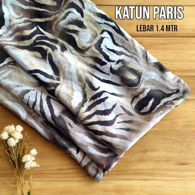 kain katun paris  motif / kain katun voal motif