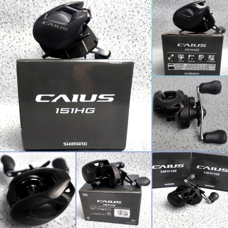 Reel Bait Casting BC Shimano Caius 151HG New Model 2024