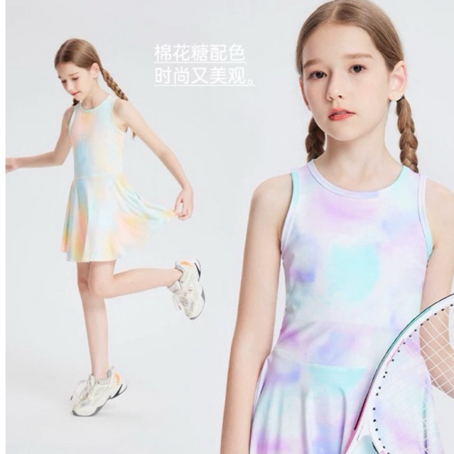 rok badminton anak rok tenis anak dress tennis anak