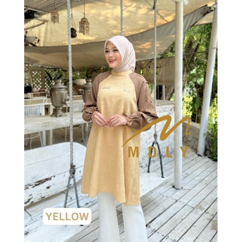 Premium Original1 Maxci Tunic MDLY Tunik wanita terbaru Tunik Terlaris