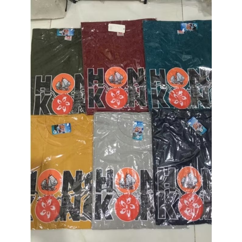 kaos HONGKONG MADE IN HONGKONG KAOS oleh oleh
