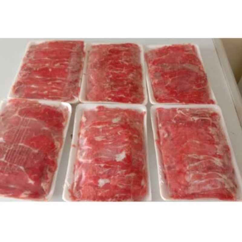 

Beef slice..daging slice tanpa lemak 500gr/(free lada bubuk sachet)