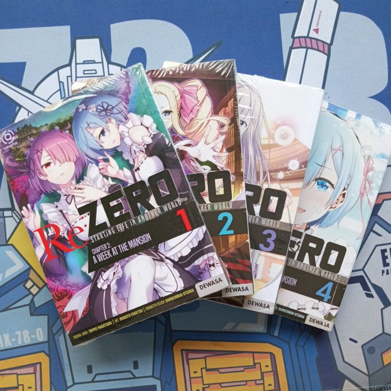 Komik Re Zero Chapter 2 vol 1-4